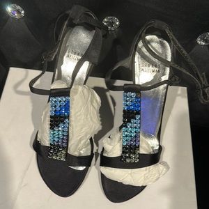 Vintage Crystal Stuart Weitzman Sandals